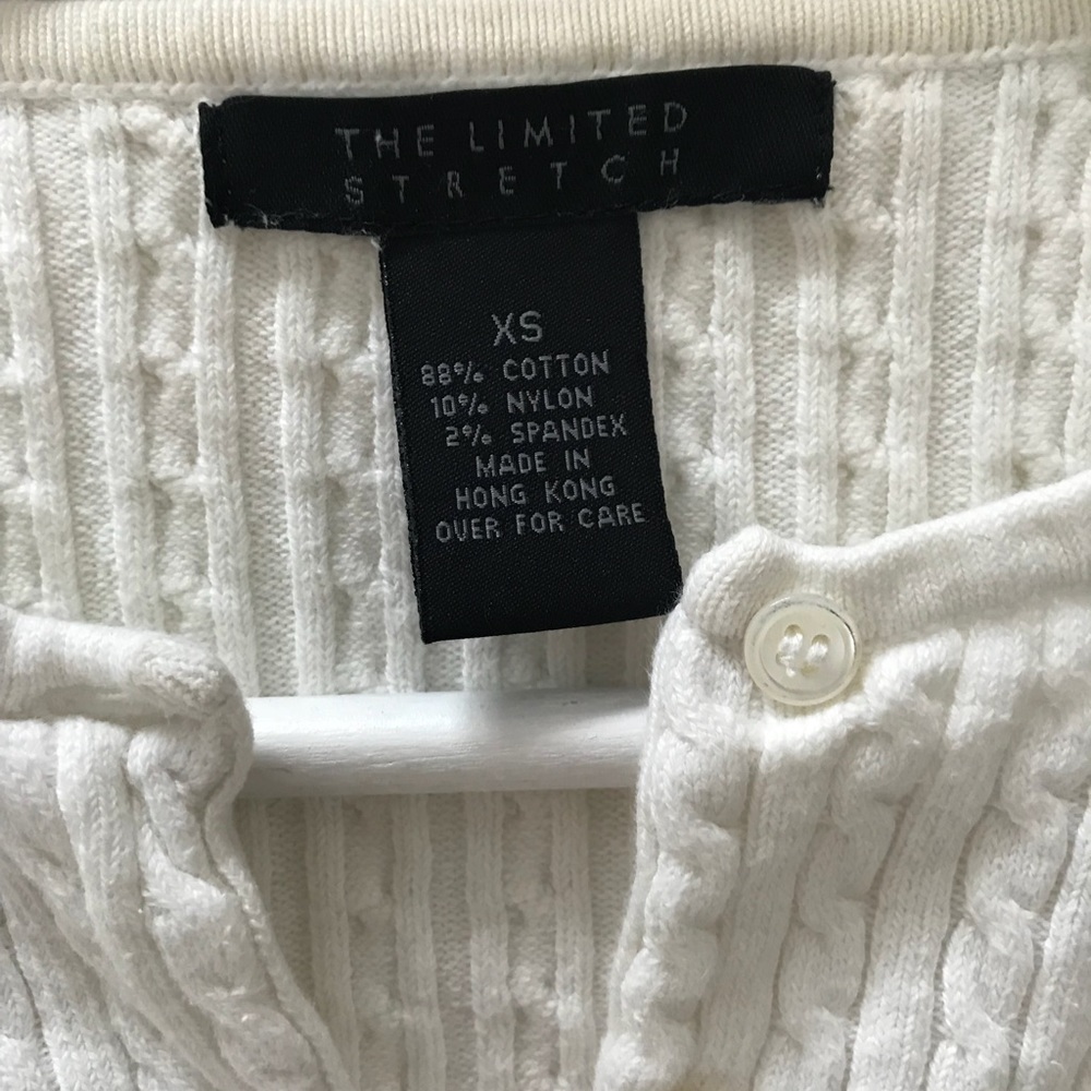 the Limited sweater, white, XS - Picture 2 of 2